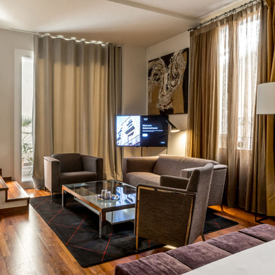 Suite of the Hotel Mercer House Bòria BCN