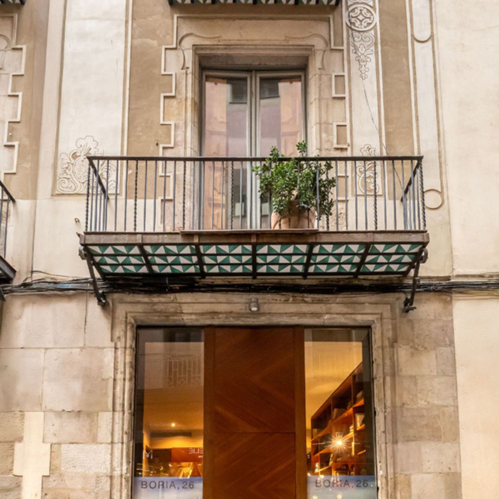 Entrada del Hotel Mercer House Bòria BCN