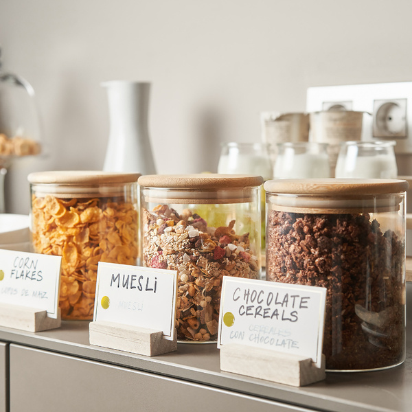 Cereales de desayuno en el Hotel Mercer House Bòria BCN